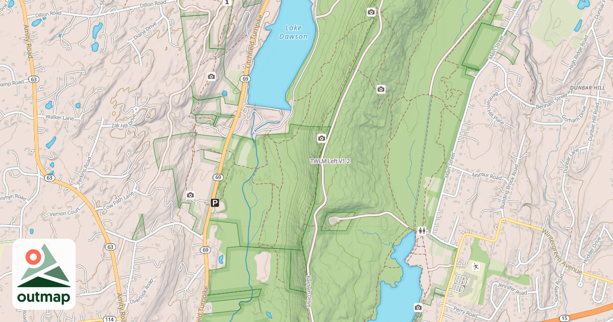 Map of TWLM Left