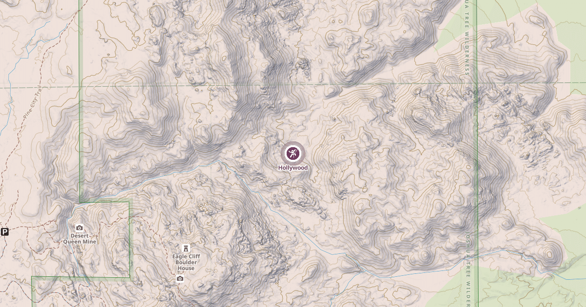 Map preview of Hollywood