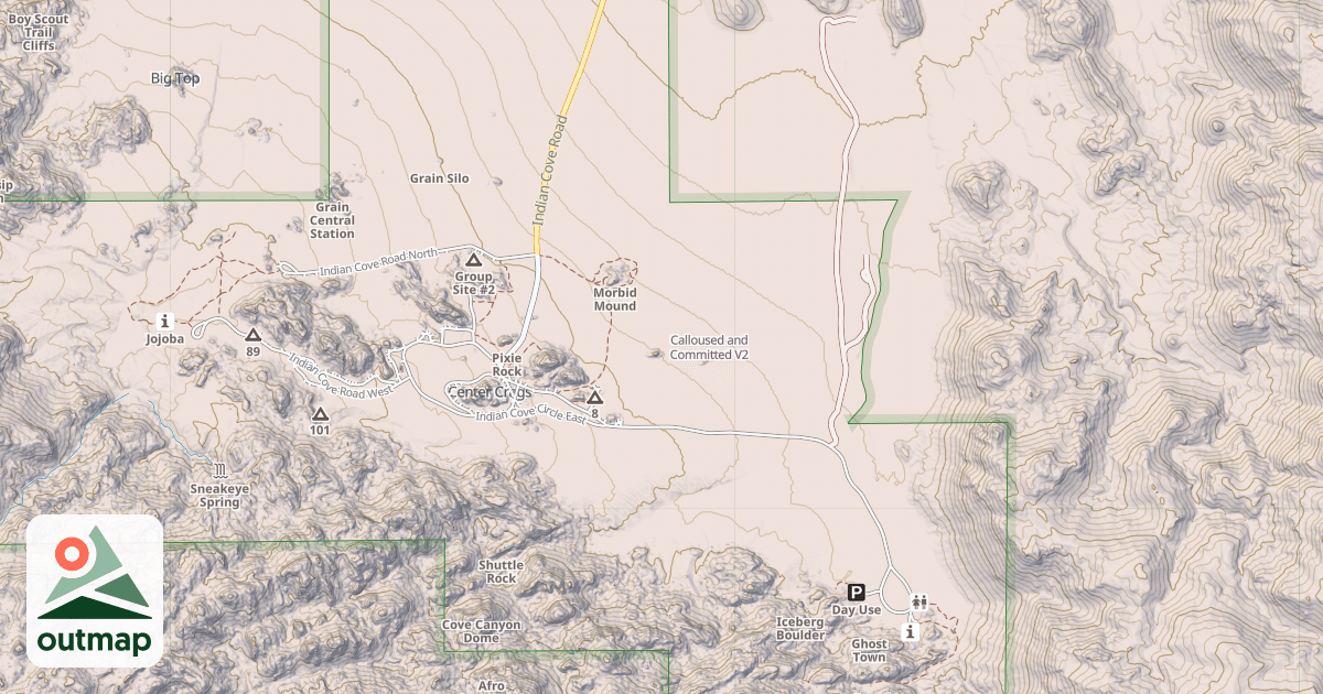 Map of Calloused and Committed