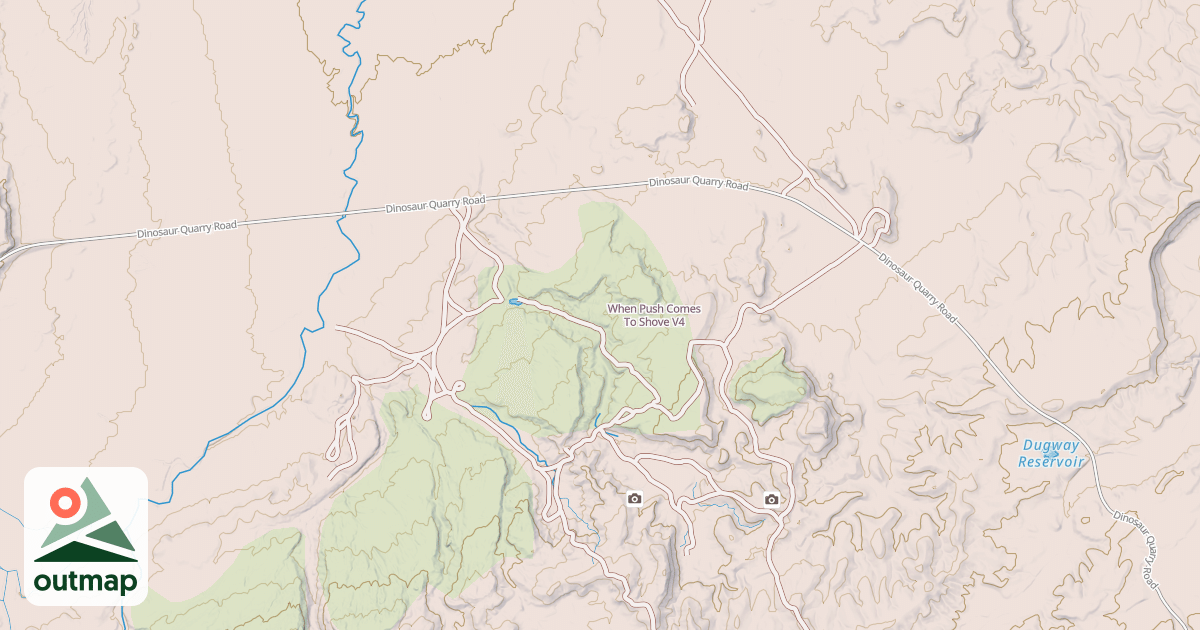 Map of When Push Comes To Shove