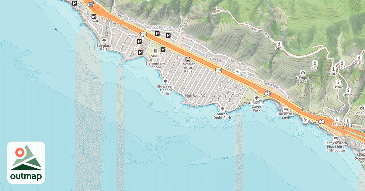Map of High Road