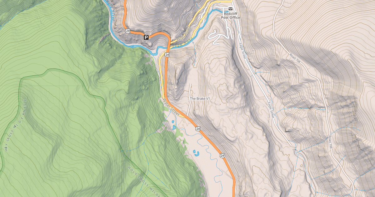 Map preview of The Brake