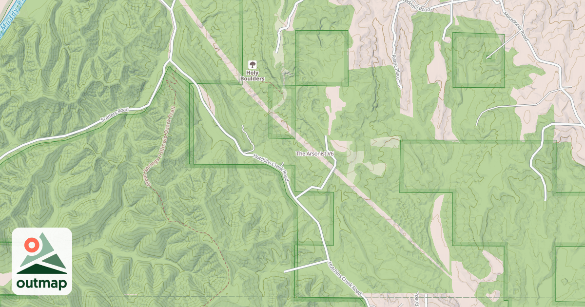 Map of The Arsonist