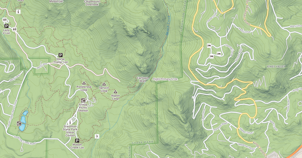 Map preview of Flight Primary