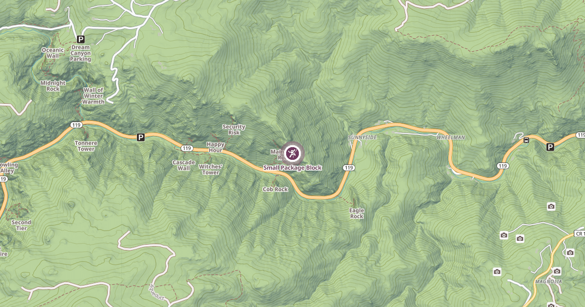 Map preview of Small Package Block