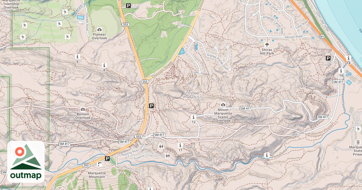 Map of 1. Timber Products