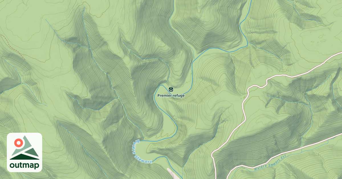 Map of Premier refuge