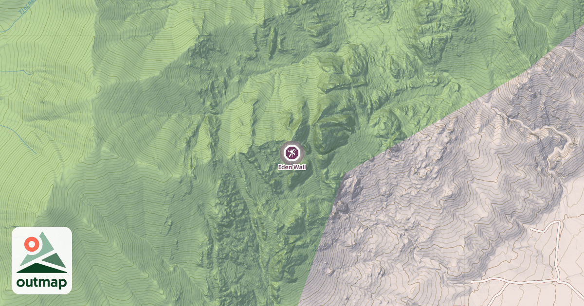 Map of Eden Wall