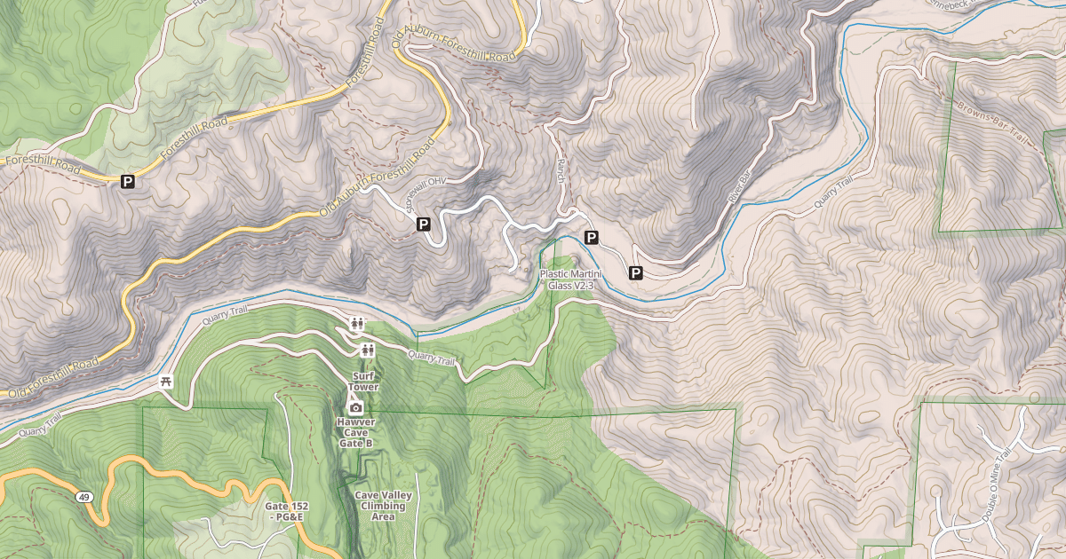 Map preview of Plastic Martini Glass
