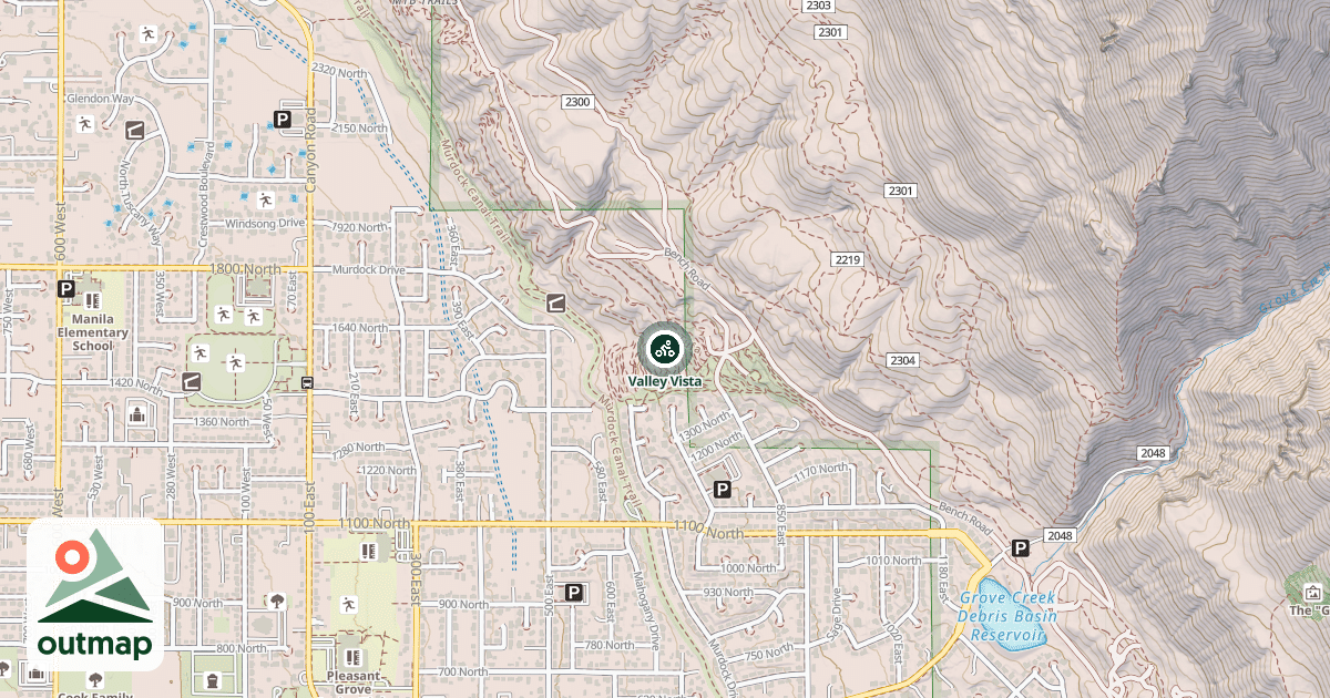 Map of Valley Vista