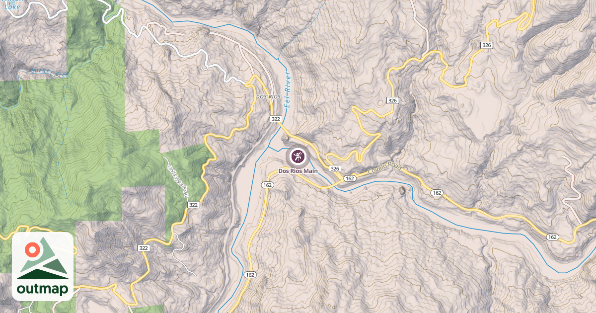 Map of Dos Rios Main