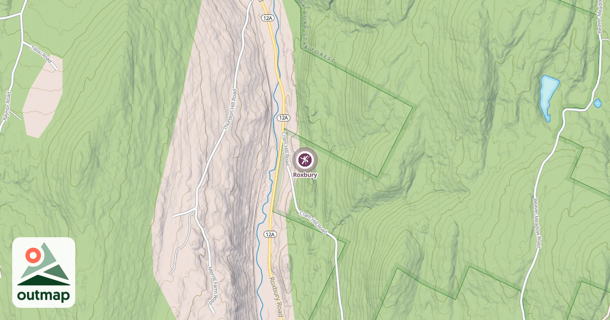 Map of Roxbury