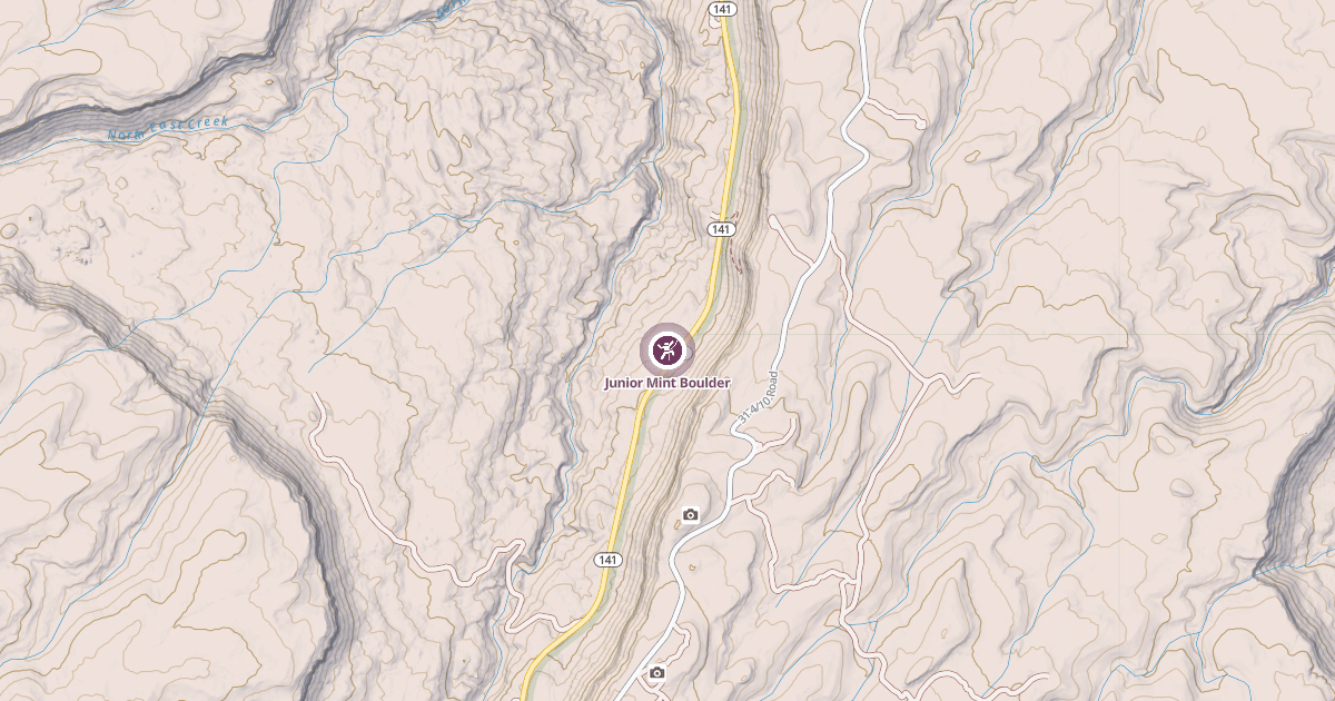 Map preview of Junior Mint Boulder