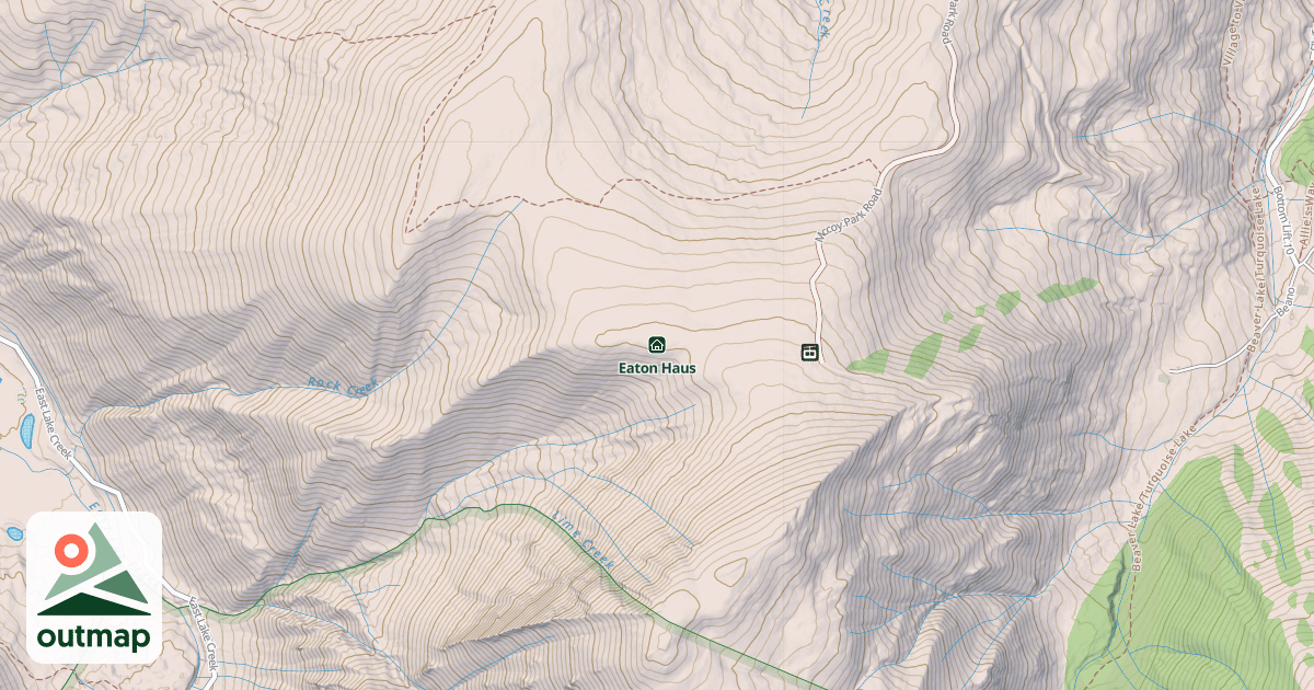 Map of Eaton Haus