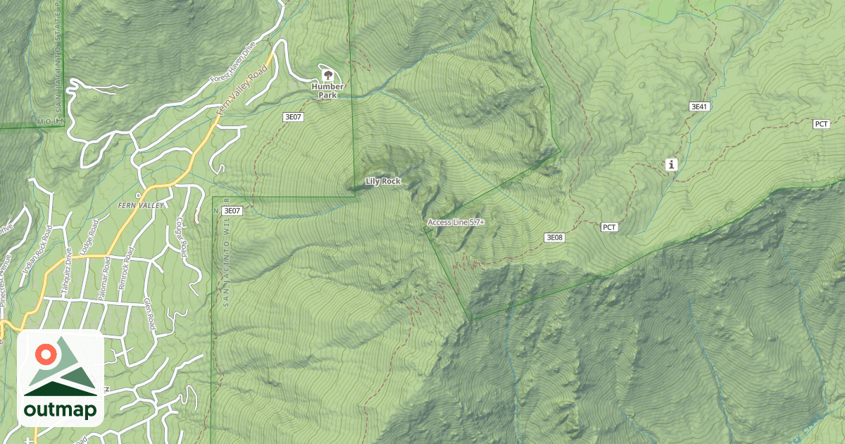 Map of Access Line