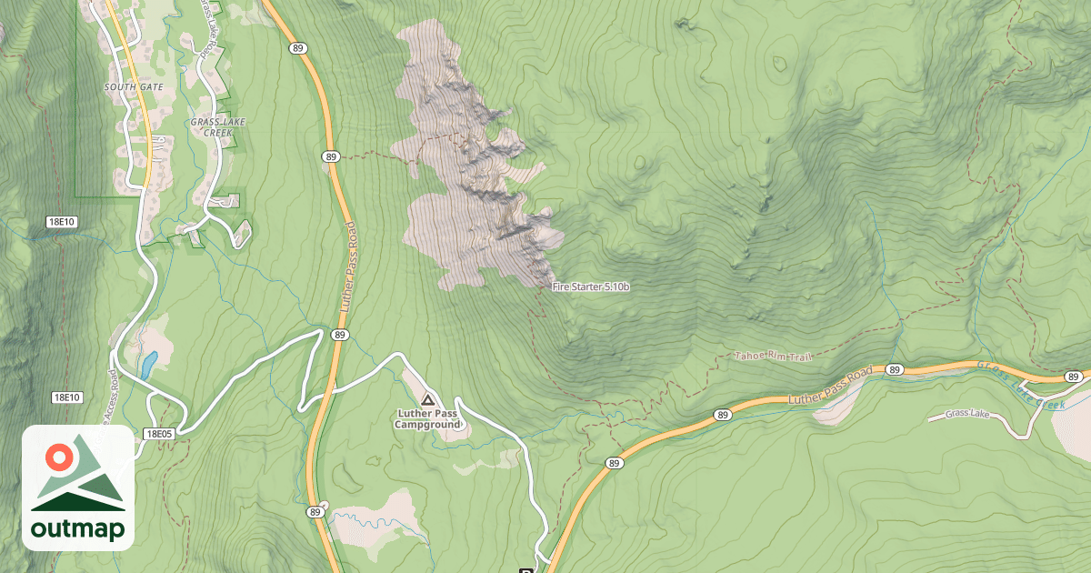 Map of Fire Starter