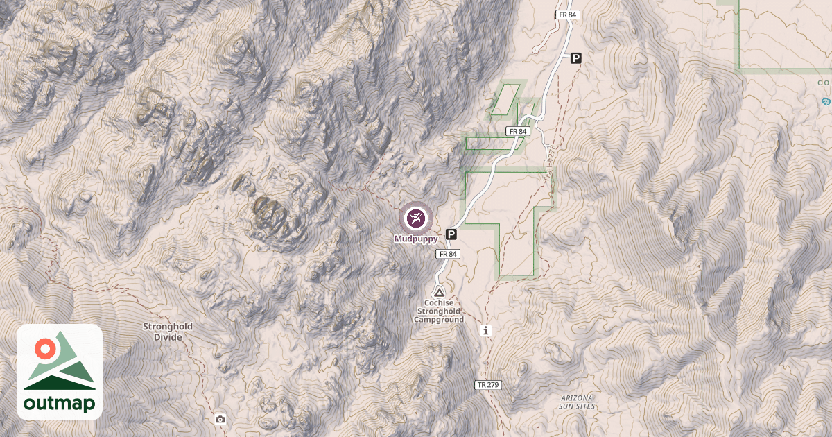 Map of Mudpuppy