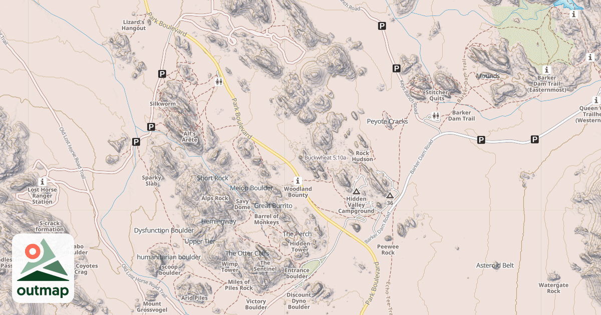 Map of Buckwheat