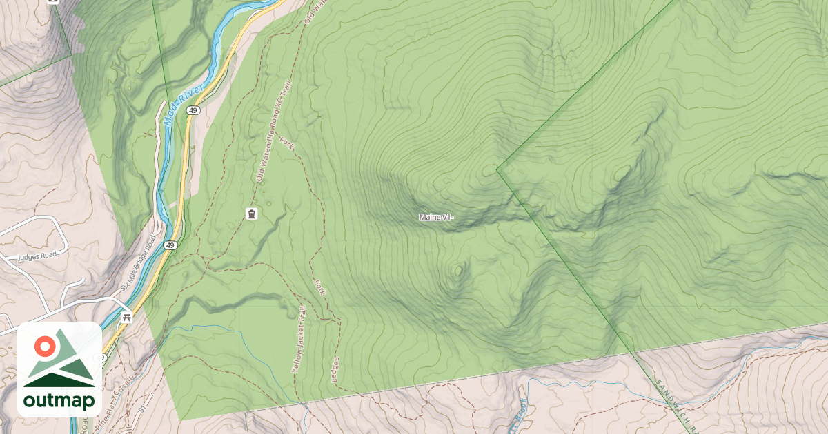 Map of Maine