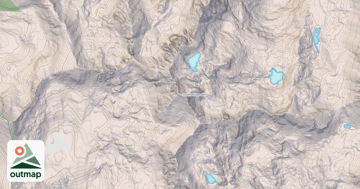 Map of South Ridge