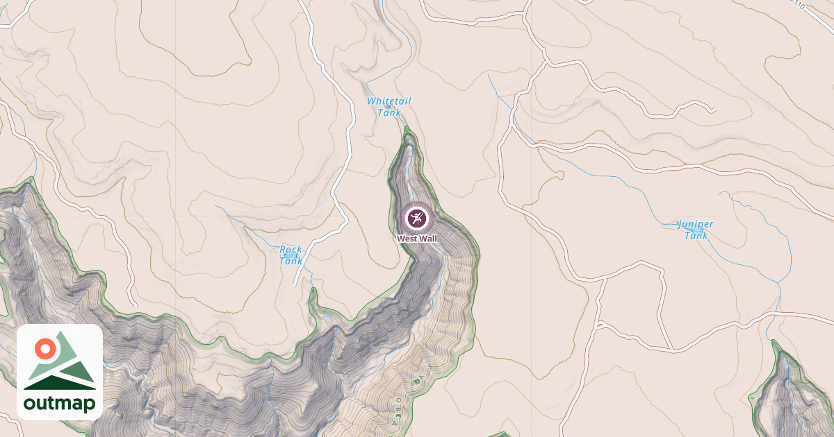 Map of West Wall