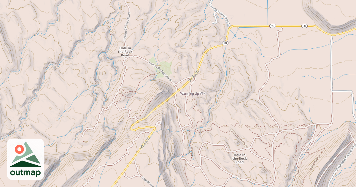 Map of Warming Up