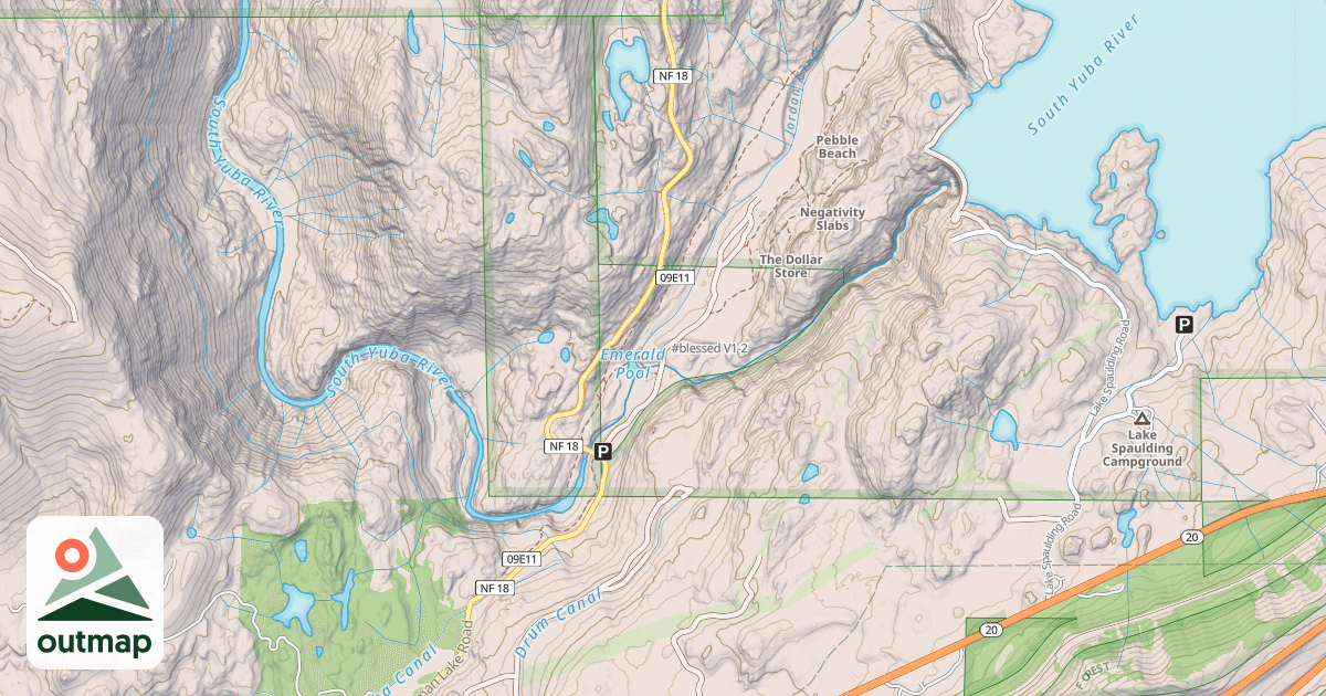 Map of #blessed