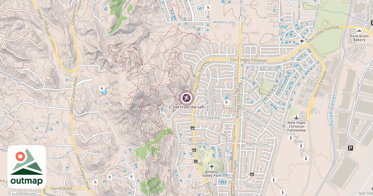 Map of 2. 2nd From the Left