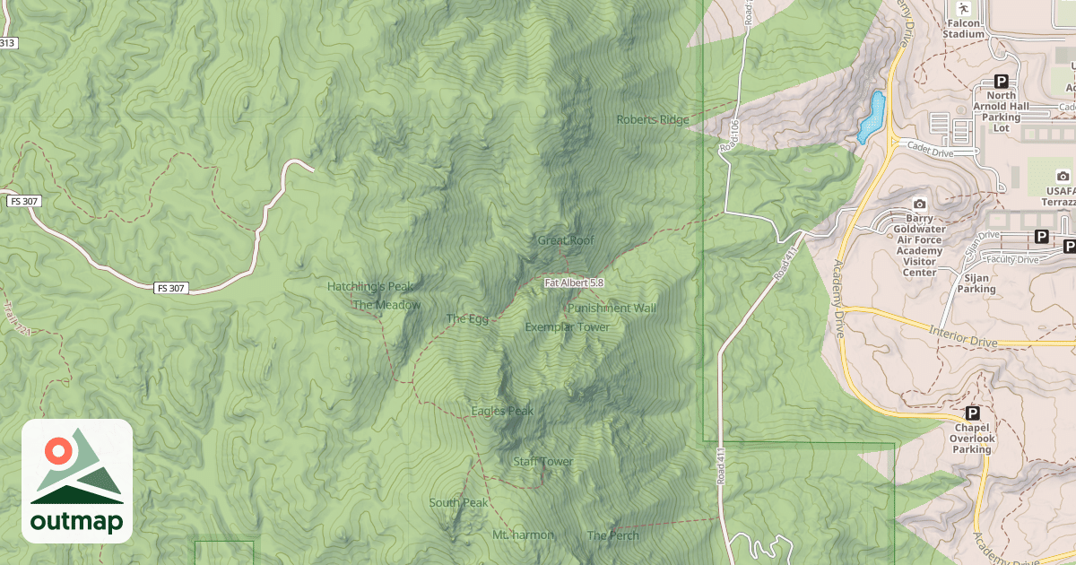 Map of Fat Albert