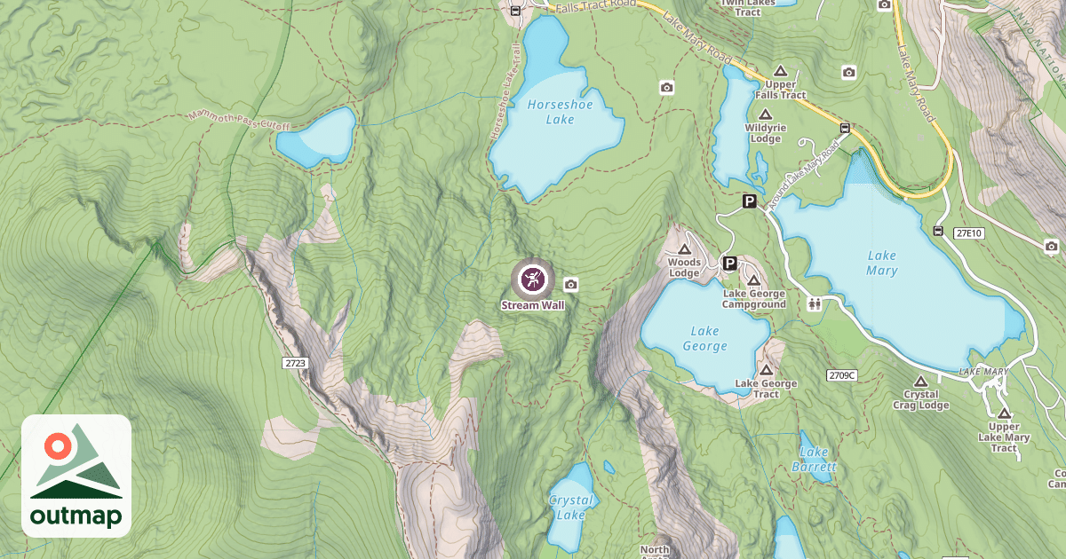 Map of Stream Wall