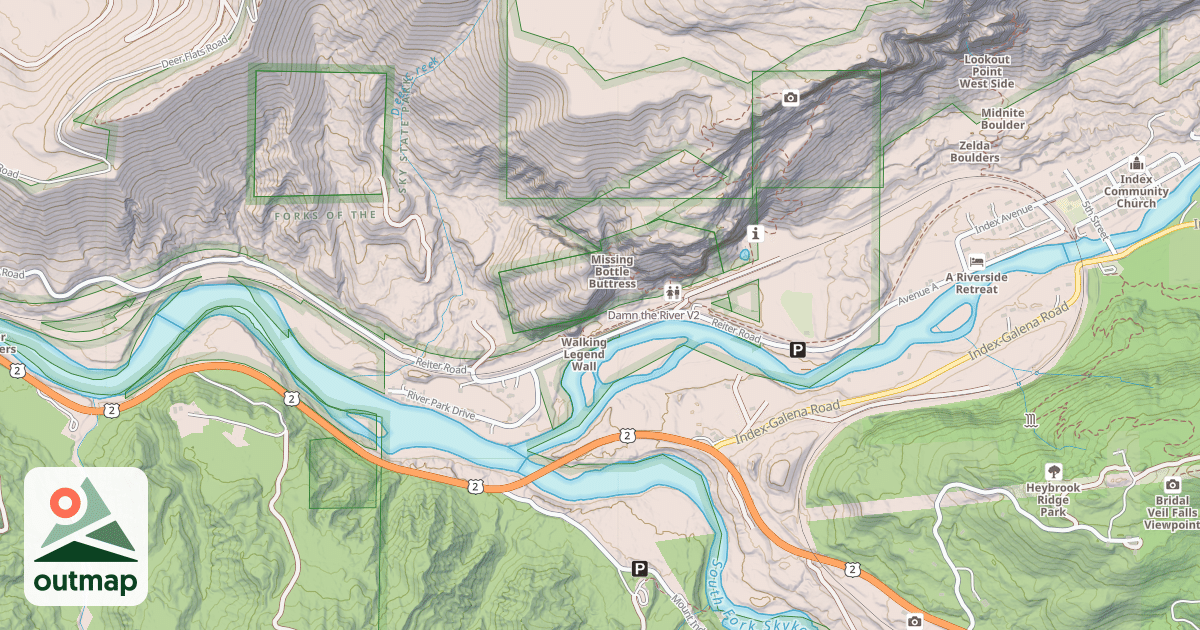 Map of Damn the River