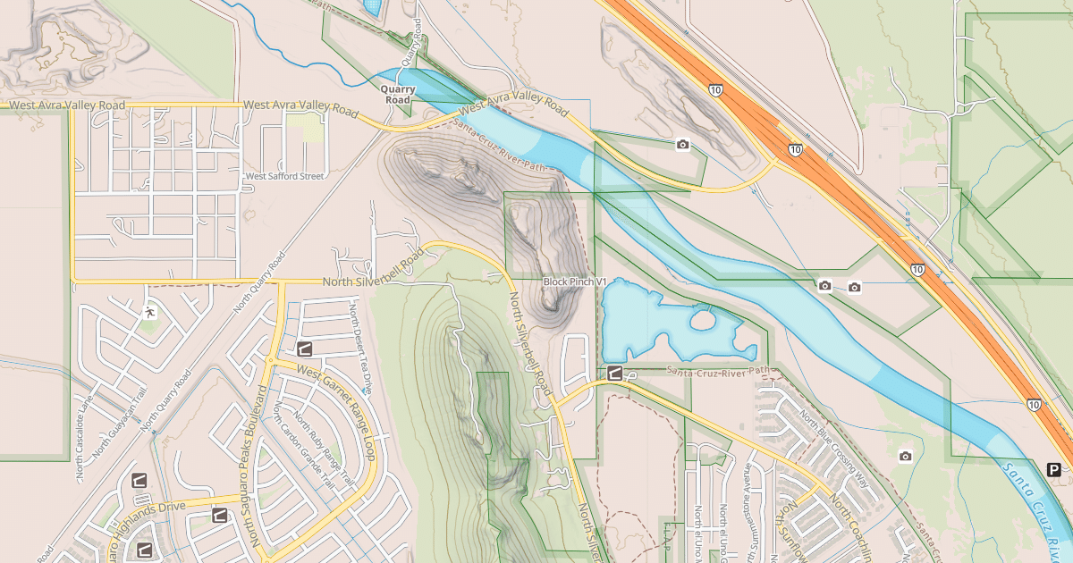 Map preview of Block Pinch