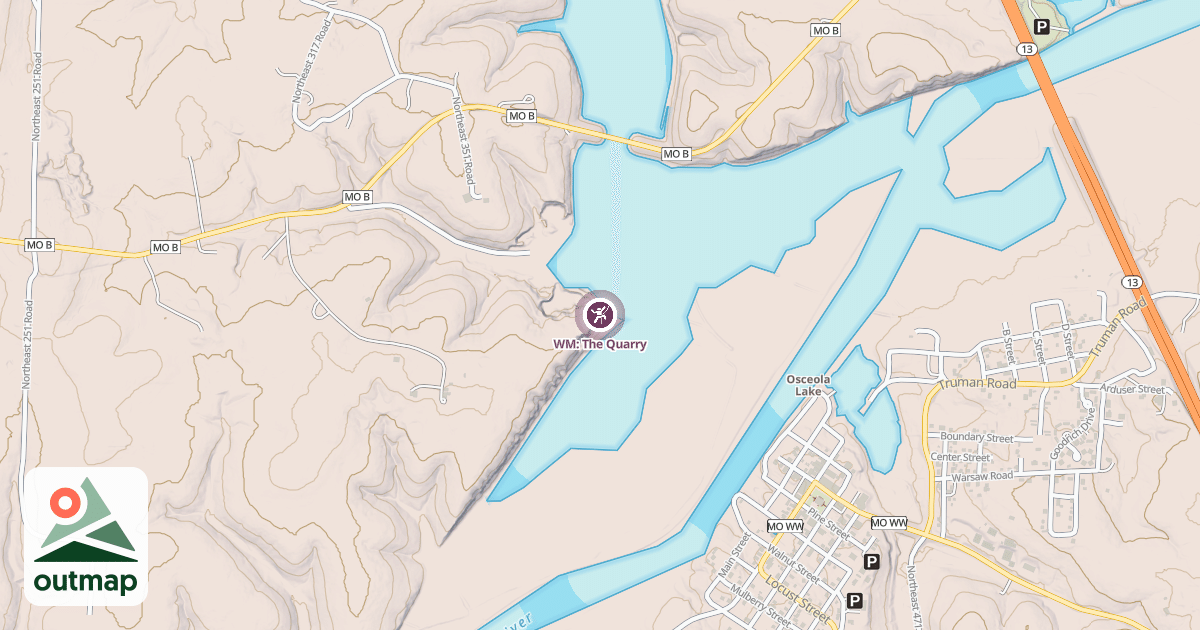 Map of WM: The Quarry