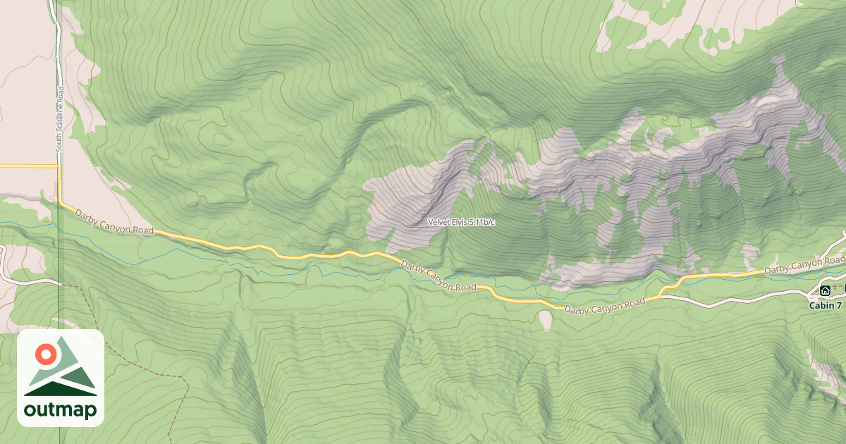 Map of Velvet Elvis