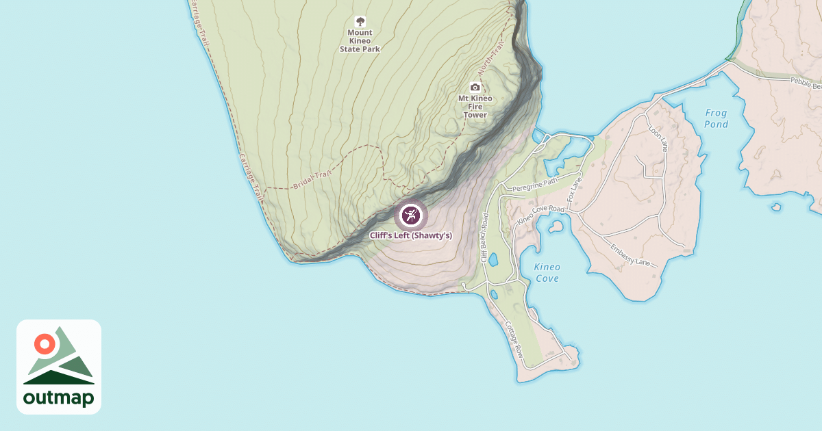 Map of Cliff's Left (Shawty's)