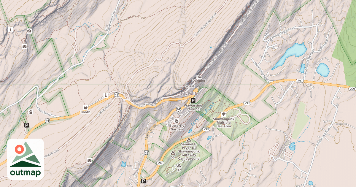 Map of Belly Roll