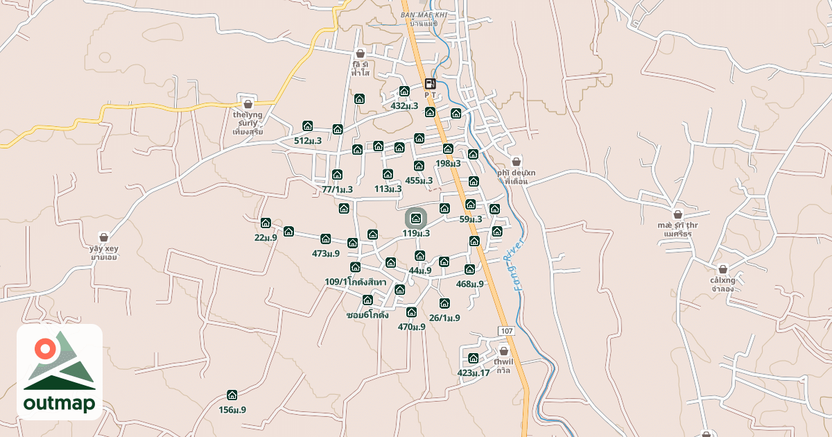 Map of 119ม.3