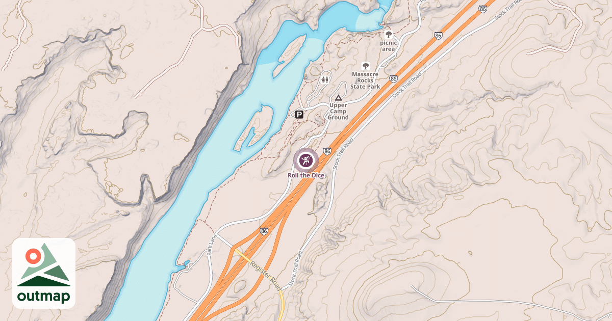 Map of Roll the Dice