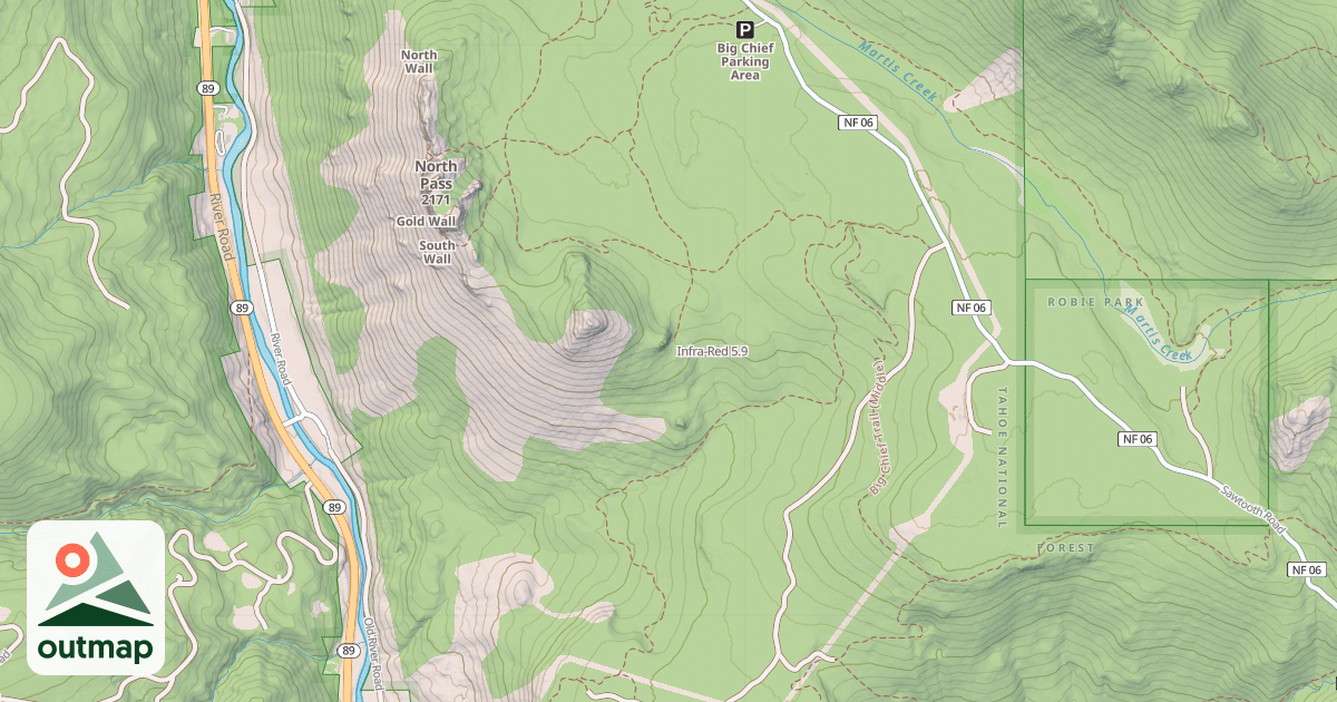 Map of Infra-Red