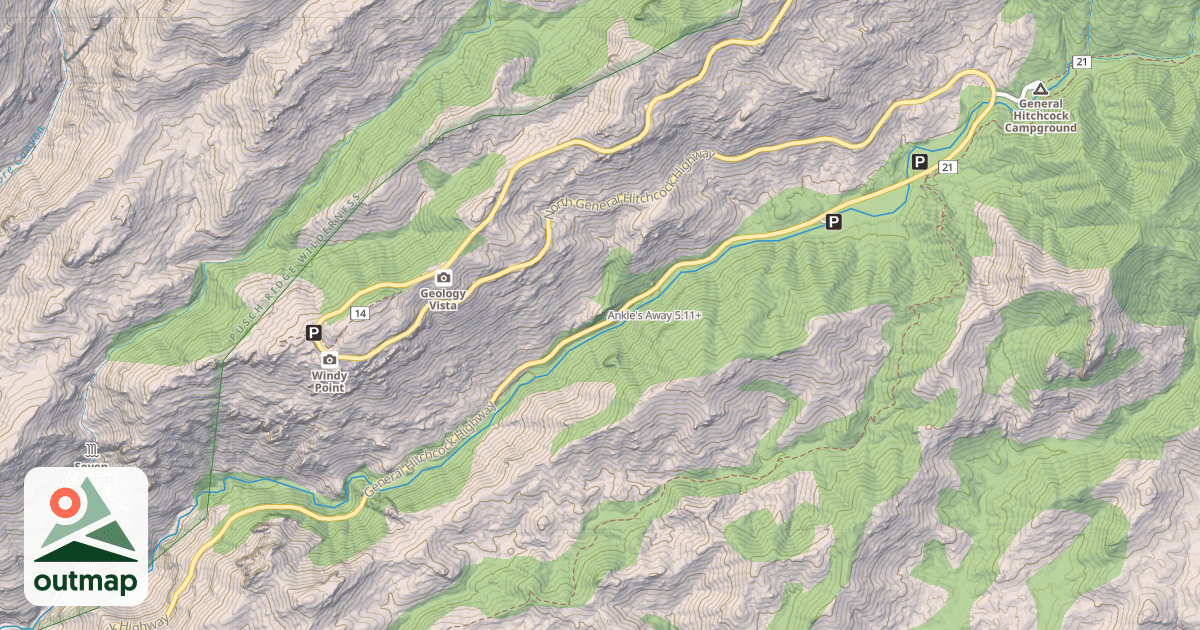 Map of Ankle's Away