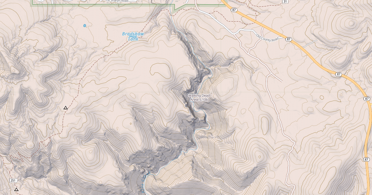 Map preview of Walking Dead Arete