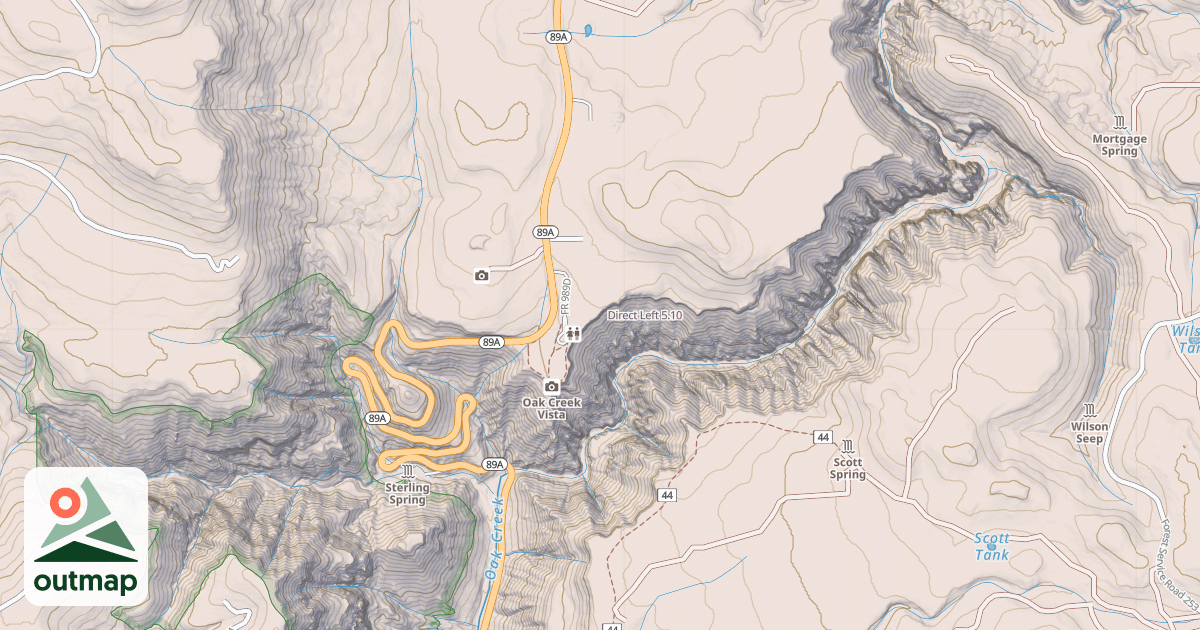 Map of Direct Left