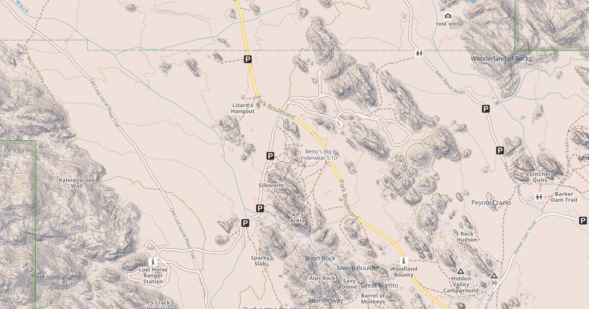 Map preview of Betsy's Big Underwear