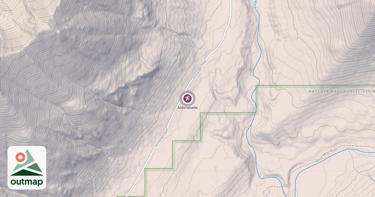 Map of Aldershade