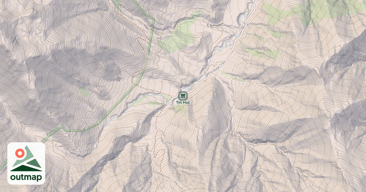 Map of Tin Hut