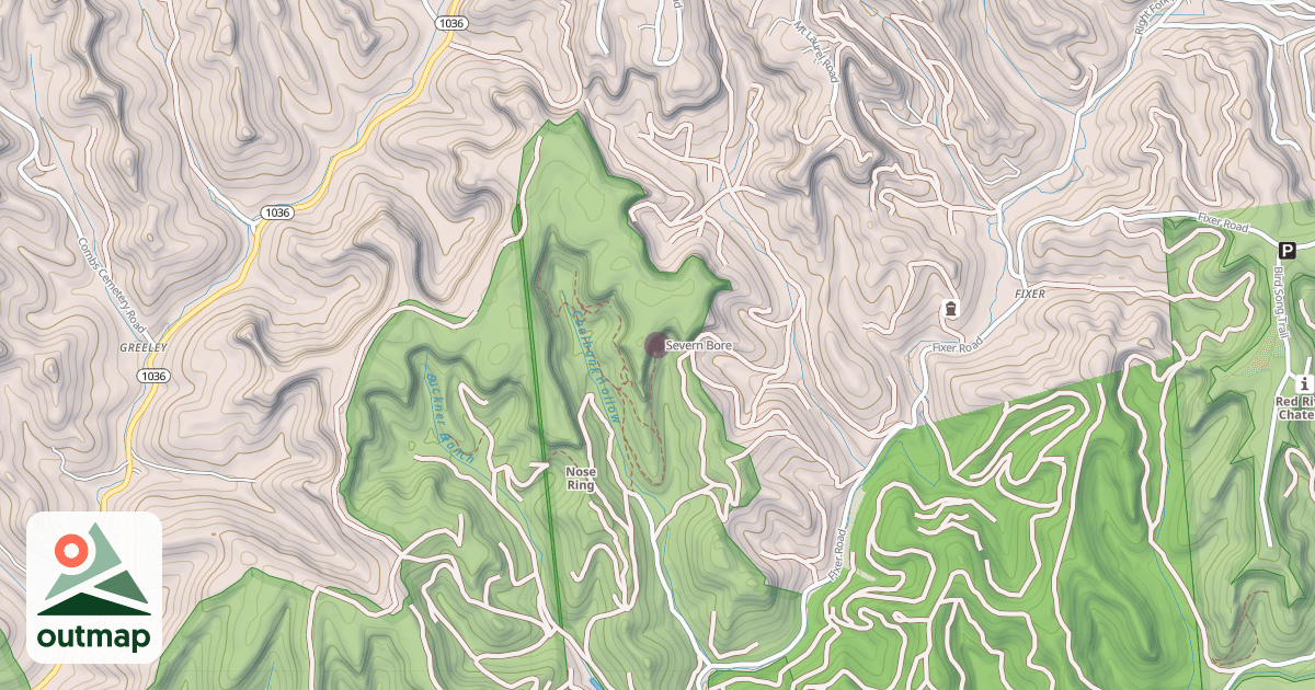 Map of Severn Bore