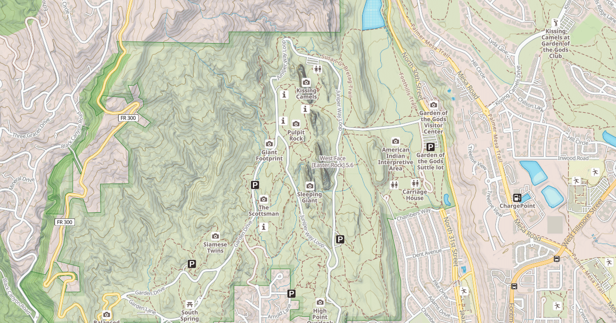 Map preview of West Face [Easter Rock]