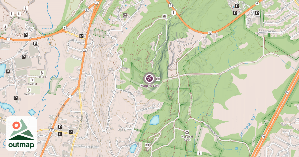 Map of Kung Fu Left