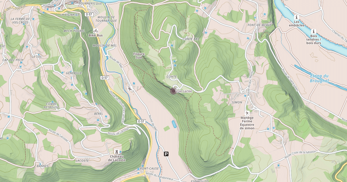 Map preview of Voie Lactee