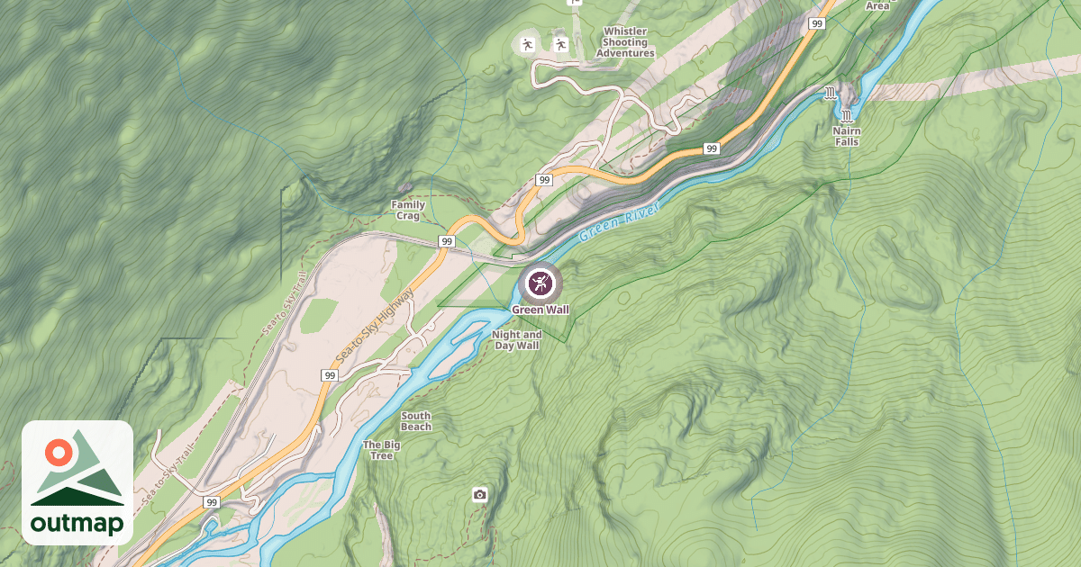 Map of Green Wall